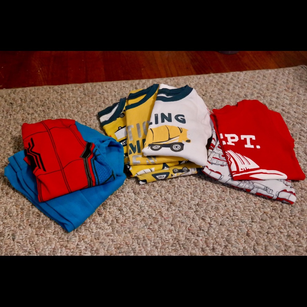 Size 6 boys pajamas